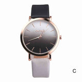 Retro Rainbow Design Women Dress Watch Quartz