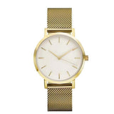 Fashion Women Watch Crystal Stainless Steel Analog Quartz