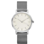 Fashion Women Watch Crystal Stainless Steel Analog Quartz