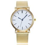 Fashion Women Watch Crystal Stainless Steel Analog Quartz