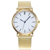 Fashion Women Watch Crystal Stainless Steel Analog Quartz