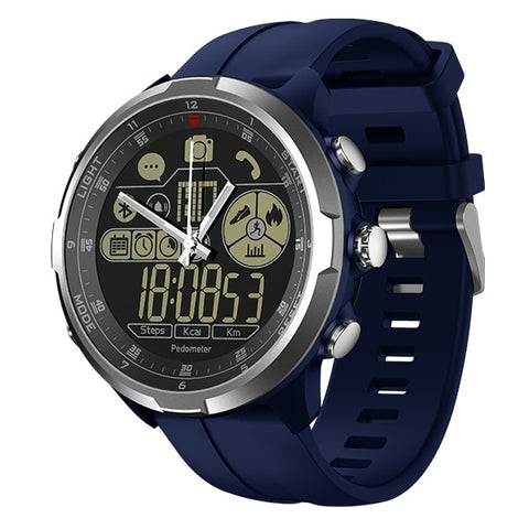 IP67/50M Water Resistant ZEBLAZE VIBE 4 HYBRID Rugged Smartwatch