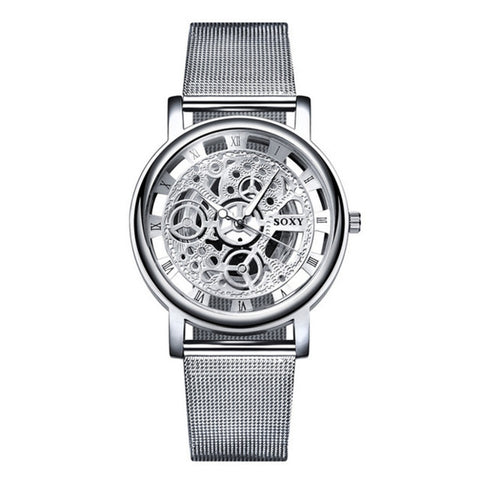 Fashion Business Skeleton Watch Men