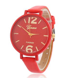 New Women Fashion Round Analog