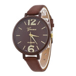 New Women Fashion Round Analog